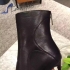 Dior black smooth calfskin ankle boot 10cm